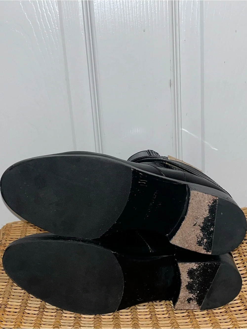 TORY BURCH T Hardware leather Chelsea boots in Perfect Black